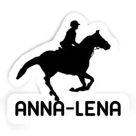 Anna-lena Sticker Horse Rider Image