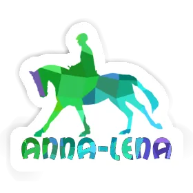 Horse Rider Sticker Anna-lena Image