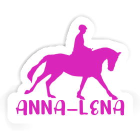 Sticker Reiterin Anna-lena Image