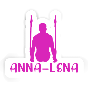 Anna-lena Aufkleber Ringturnerin Image