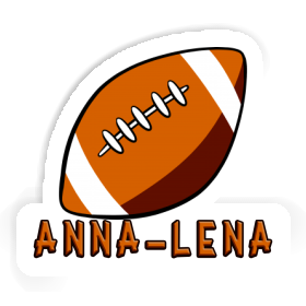 Sticker Rugby Anna-lena Image