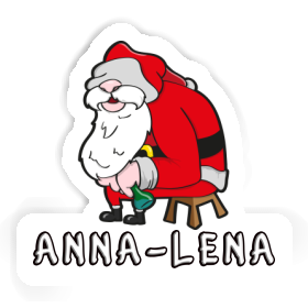 Sticker Anna-lena Weihnachtsmann Image