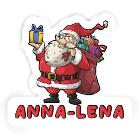 Autocollant Anna-lena Père Noël Image
