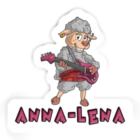 Anna-lena Sticker Rockergirl Image