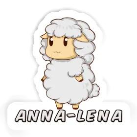 Anna-lena Autocollant Mouton Image