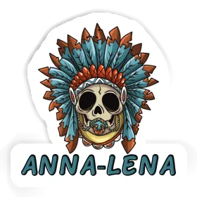 Anna-lena Sticker Baby-Skull Image