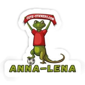 Anna-lena Sticker Eidechse Image