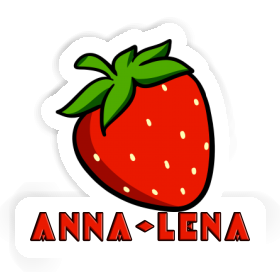Sticker Anna-lena Erdbeere Image