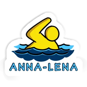 Anna-lena Sticker Swimmer Image