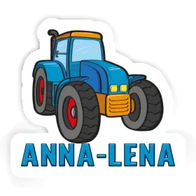 Anna-lena Autocollant Tracteur Image