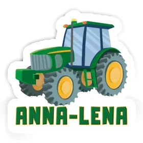 Tracteur Autocollant Anna-lena Image