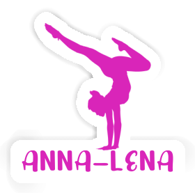 Anna-lena Autocollant Femme de yoga Image