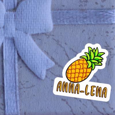 Anna-lena Sticker Ananas Laptop Image