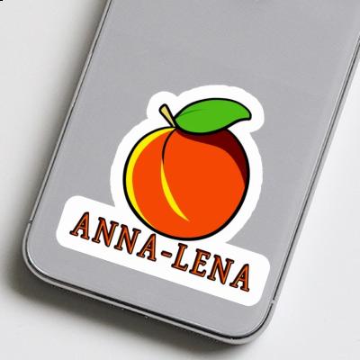 Abricot Autocollant Anna-lena Laptop Image