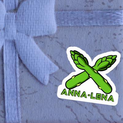 Sticker Anna-lena Asparagus Laptop Image