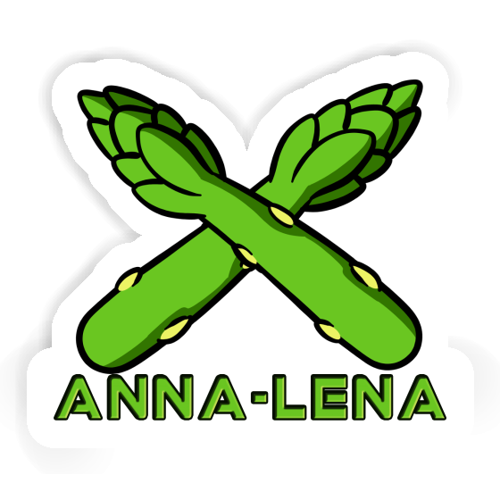 Sticker Anna-lena Asparagus Gift package Image