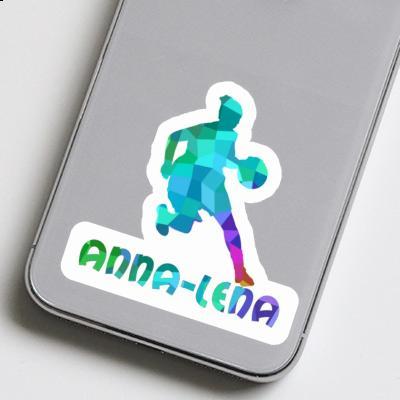 Sticker Anna-lena Basketball Player Gift package Image