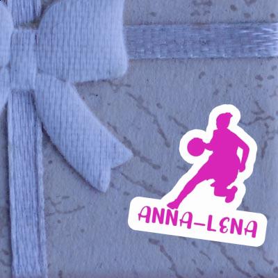 Sticker Anna-lena Basketballspielerin Gift package Image