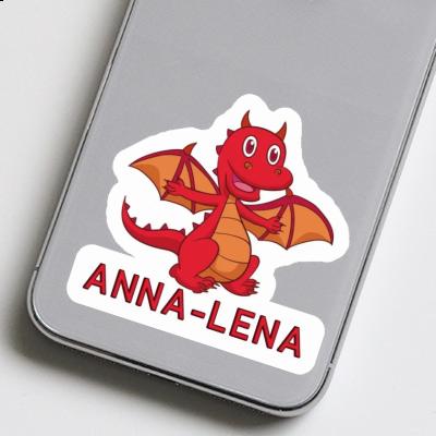 Sticker Anna-lena Dragon Notebook Image