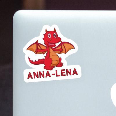 Bébé dragon Autocollant Anna-lena Laptop Image