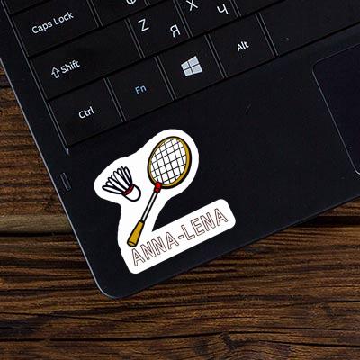 Anna-lena Aufkleber Badmintonschläger Laptop Image