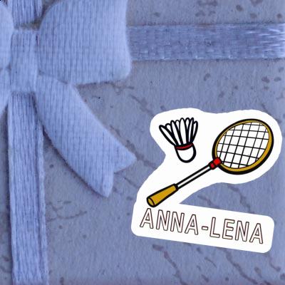 Anna-lena Sticker Badminton Racket Image