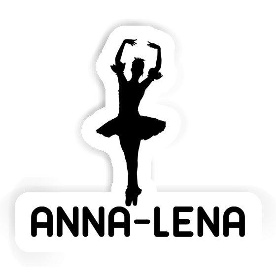 Anna-lena Aufkleber Ballerina Laptop Image