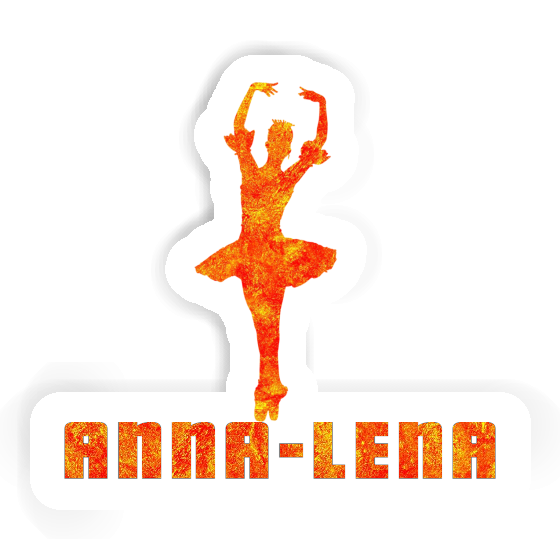 Sticker Anna-lena Ballerina Laptop Image
