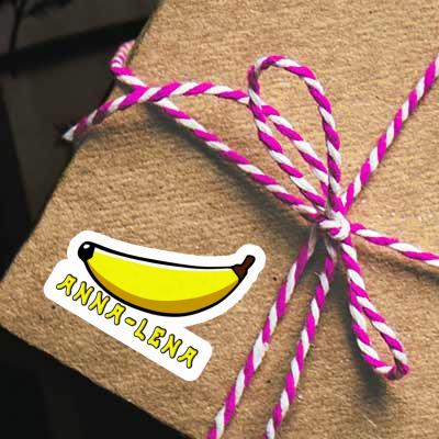 Banane Aufkleber Anna-lena Laptop Image