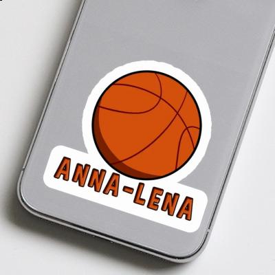 Anna-lena Aufkleber Basketball Notebook Image