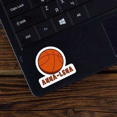 Sticker Basketball Ball Anna-lena Notebook Image
