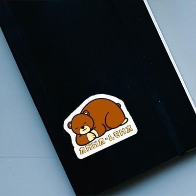 Bear Sticker Anna-lena Laptop Image
