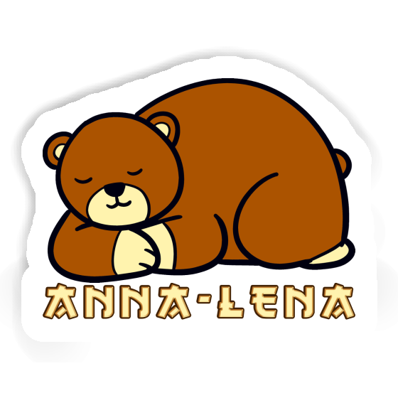 Bear Sticker Anna-lena Laptop Image