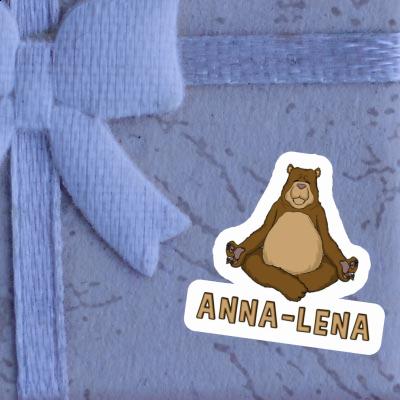 Sticker Bär Anna-lena Notebook Image