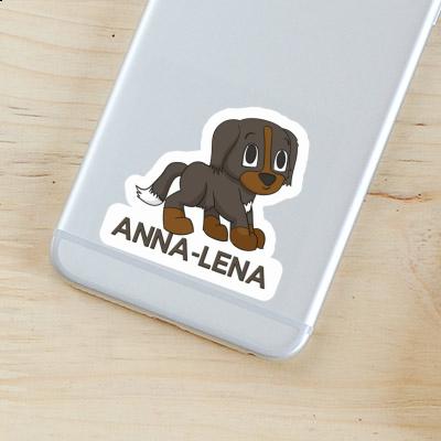 Sticker Anna-lena Mountain Dog Laptop Image