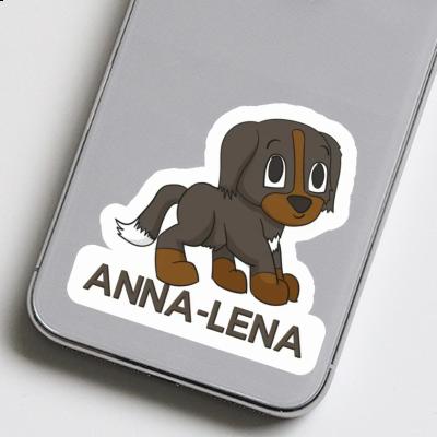 Anna-lena Aufkleber Berner Sennenhund Notebook Image