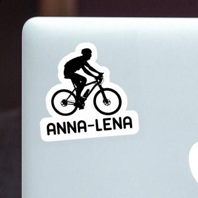 Aufkleber Biker Anna-lena Notebook Image