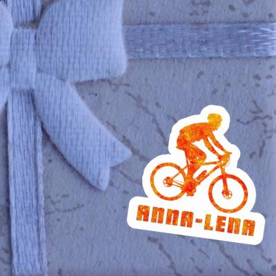 Anna-lena Sticker Biker Laptop Image