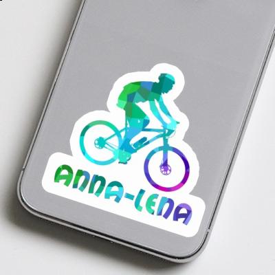 Aufkleber Biker Anna-lena Notebook Image