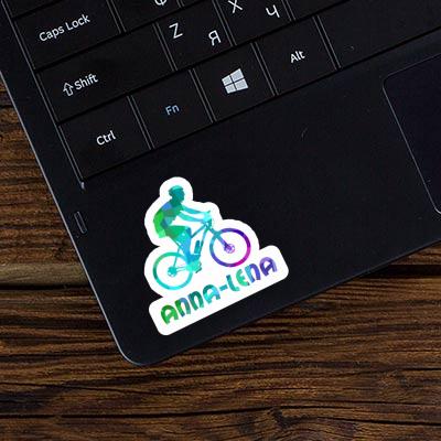 Biker Sticker Anna-lena Laptop Image