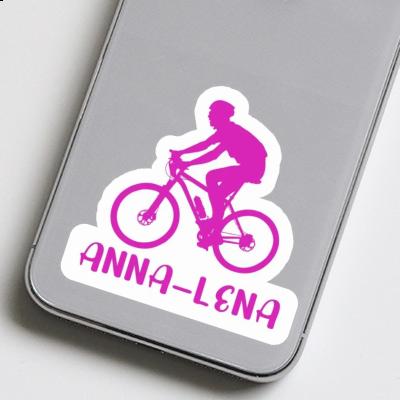 Biker Sticker Anna-lena Laptop Image