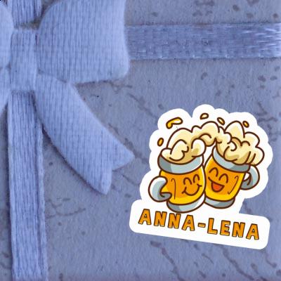 Beer Sticker Anna-lena Notebook Image