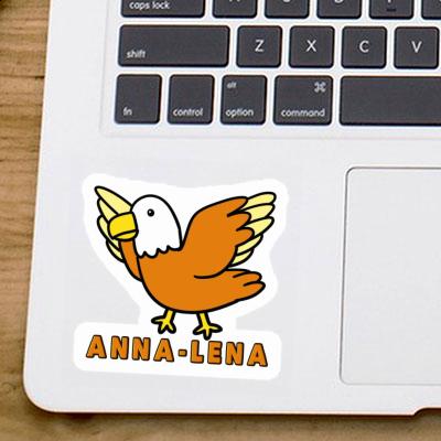 Aufkleber Vogel Anna-lena Laptop Image