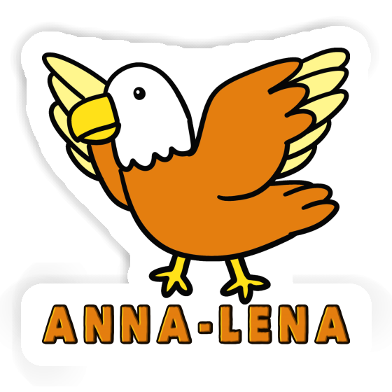 Sticker Bird Anna-lena Laptop Image