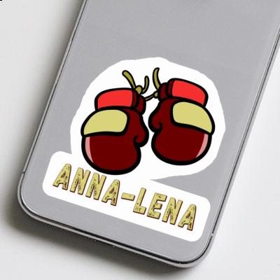 Boxhandschuh Aufkleber Anna-lena Laptop Image