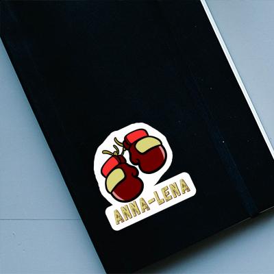 Sticker Anna-lena Boxing Glove Laptop Image