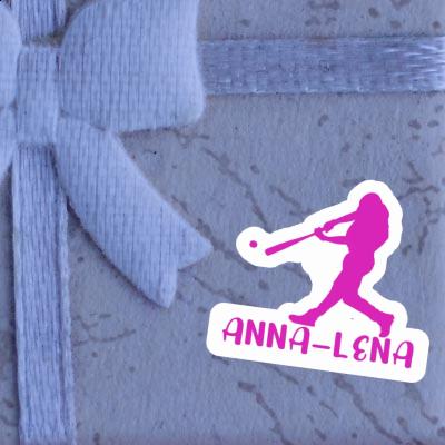 Baseball Player Sticker Anna-lena Gift package Image