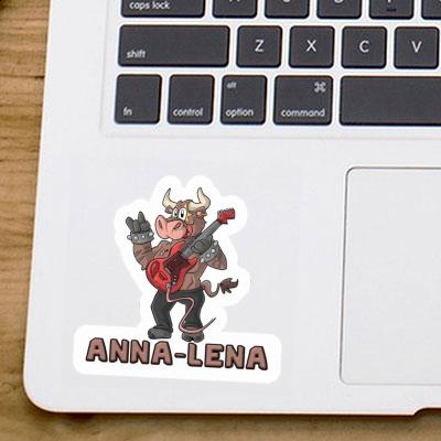 Sticker Rocking Bull Anna-lena Notebook Image