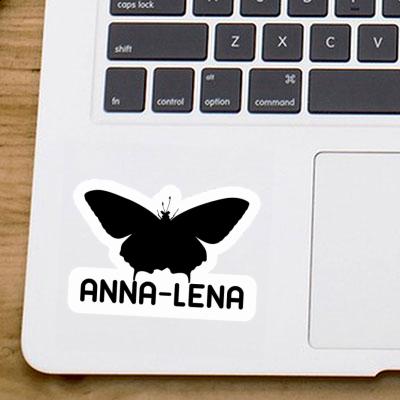 Aufkleber Anna-lena Schmetterling Laptop Image