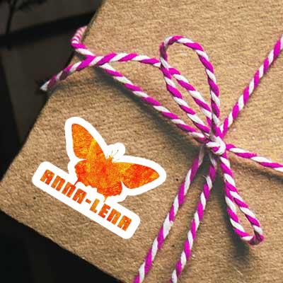 Sticker Butterfly Anna-lena Laptop Image